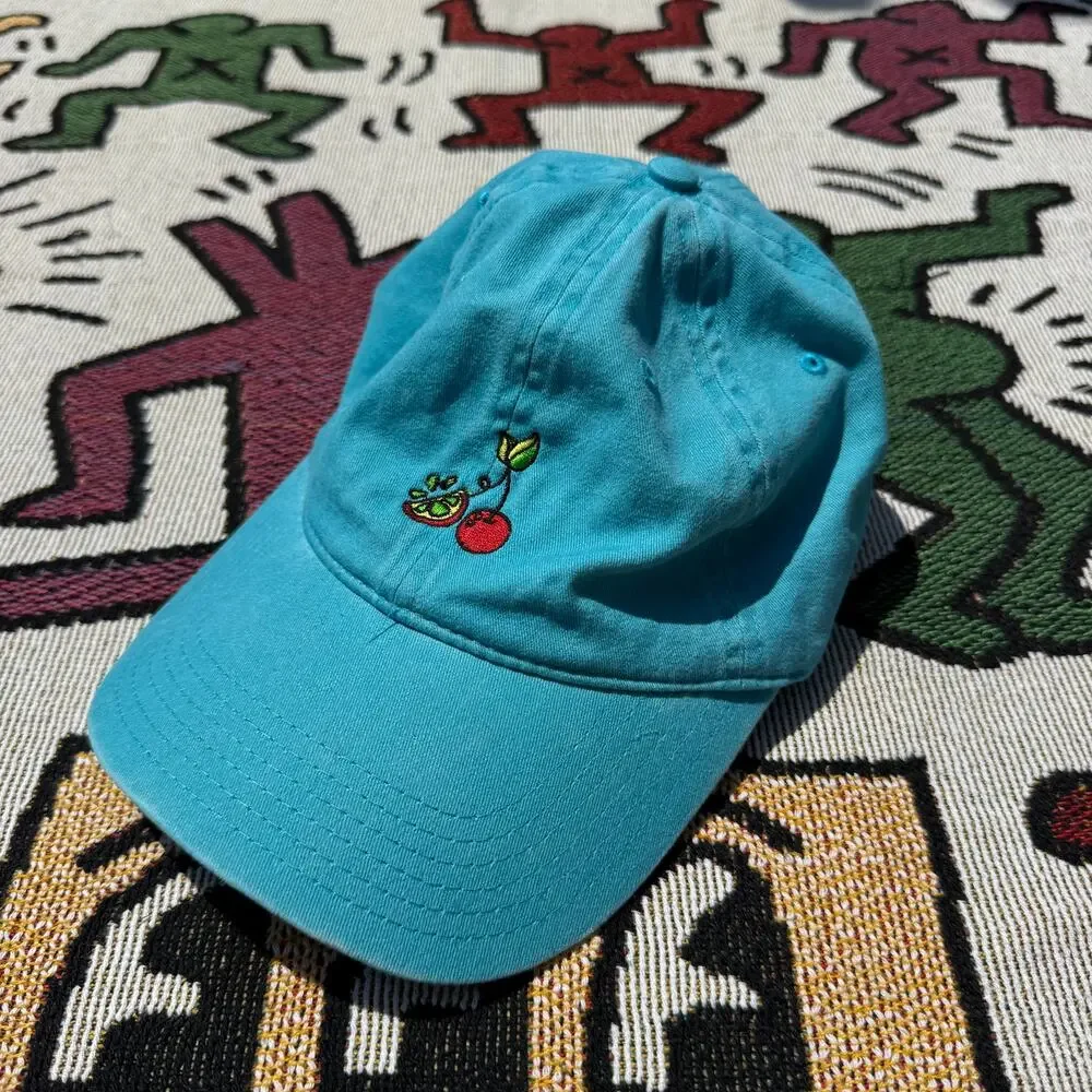 Light Blue Cherry Lime Summer Salt Band 2022 Tour Adjustable Hat